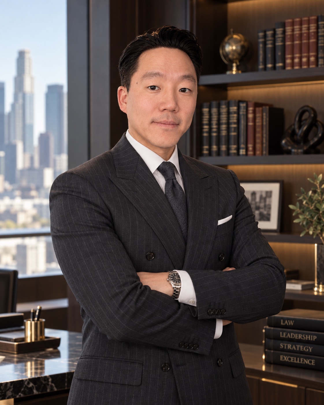 Eleazar Kim, fundador y abogado gerente de Echelon Law